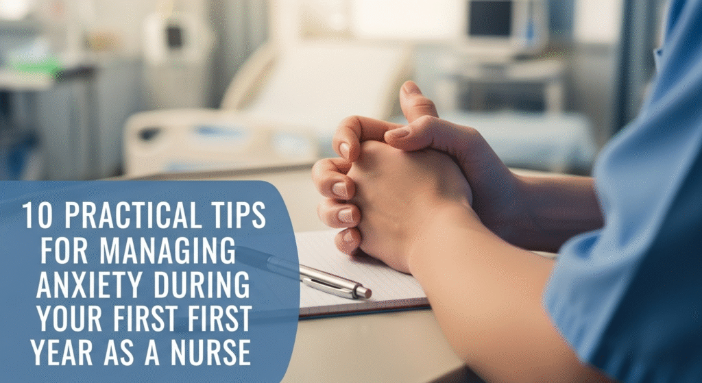 Practical Tips for Managing Anxiety During Your First Year as a Nurse