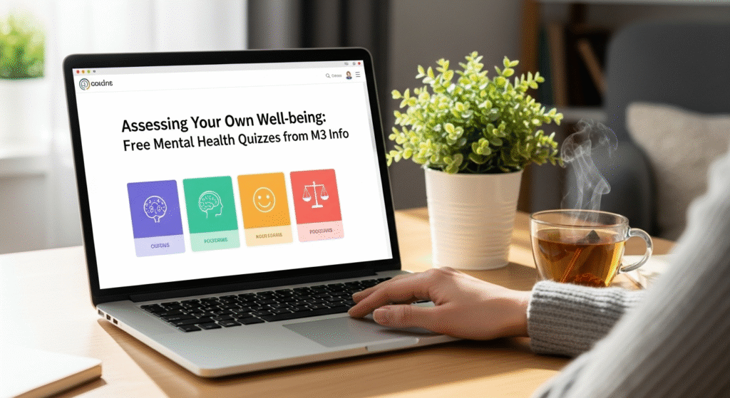 Free Mental Health Quizzes from M3 Info